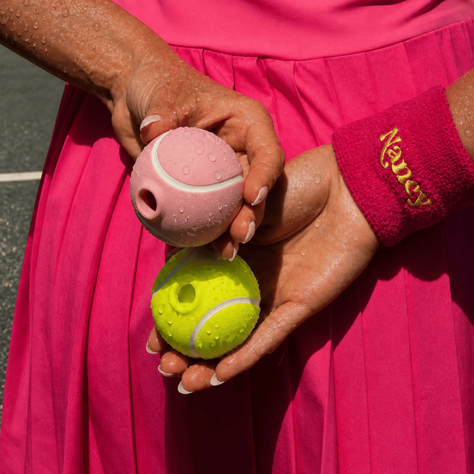 Tennis ball sex toy lifestyle